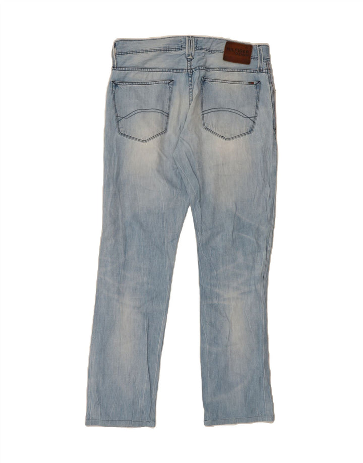 TOMMY HILFIGER Mens Slim Jeans W32 L34 Blue Cotton Vintage Tommy Hilfiger and Second-Hand Tommy Hilfiger from Messina Hembry 