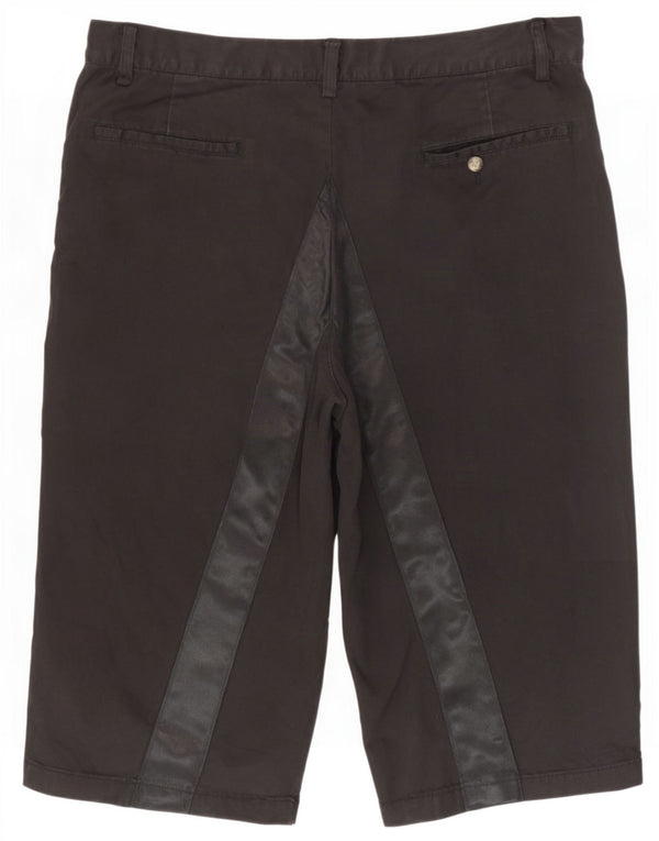 Pantaloncini chino da uomo Rifle W36 grandi in cotone nero