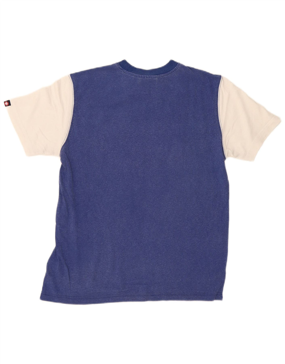 Murphy & Nye Mens Graphic T-Shirt Top Small White Colourblock Cotton