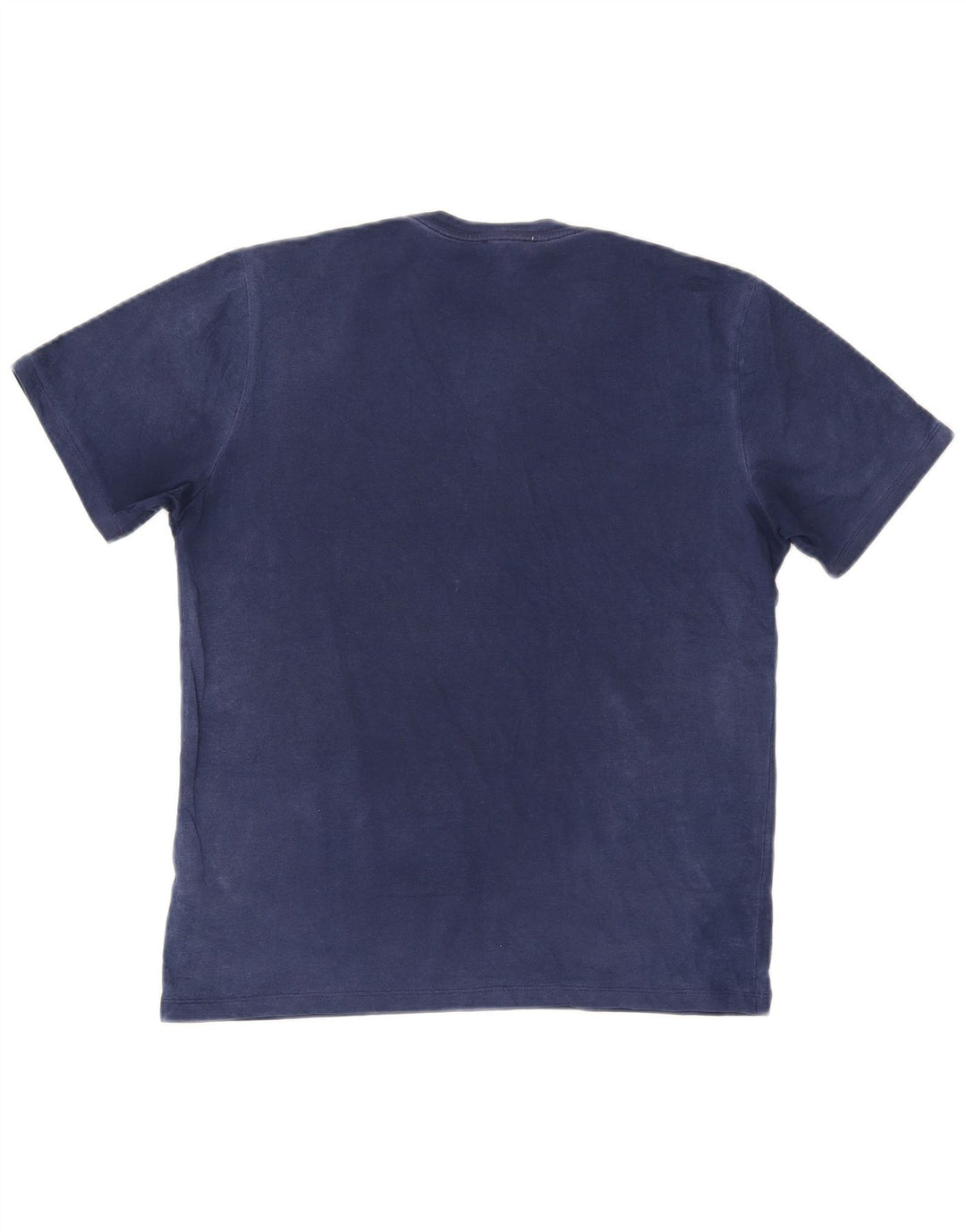 Reiss Mens T-Shirt Top Medium Navy Blue Cotton