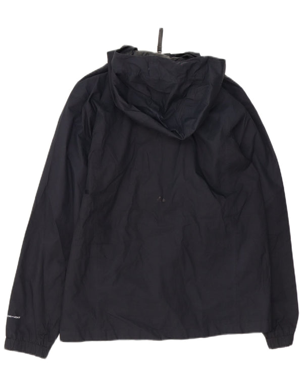 The North Face Veste de pluie à capuche pour garçons 11-12 ans Large Noir Polyester