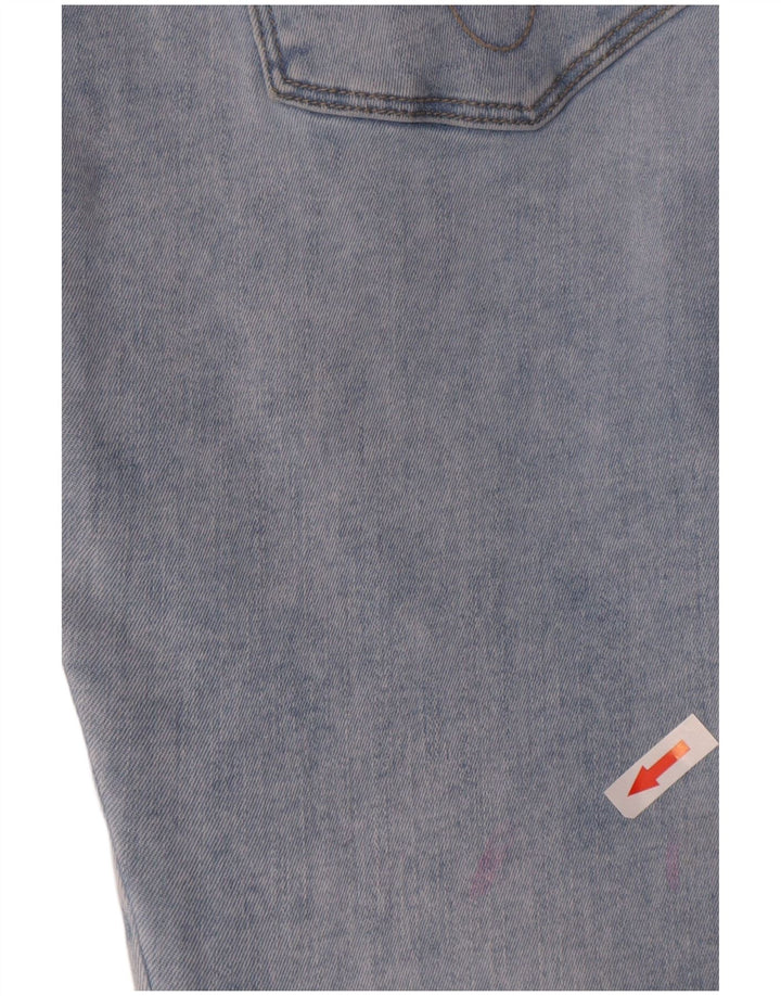Calvin Klein Womens Slim Jeans W30 L27 Blue Cotton