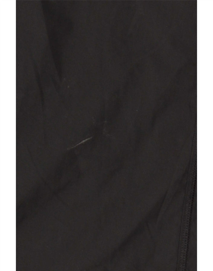 Lotto Womens Hooded Rain Jacket UK 18 XL Black Polyester