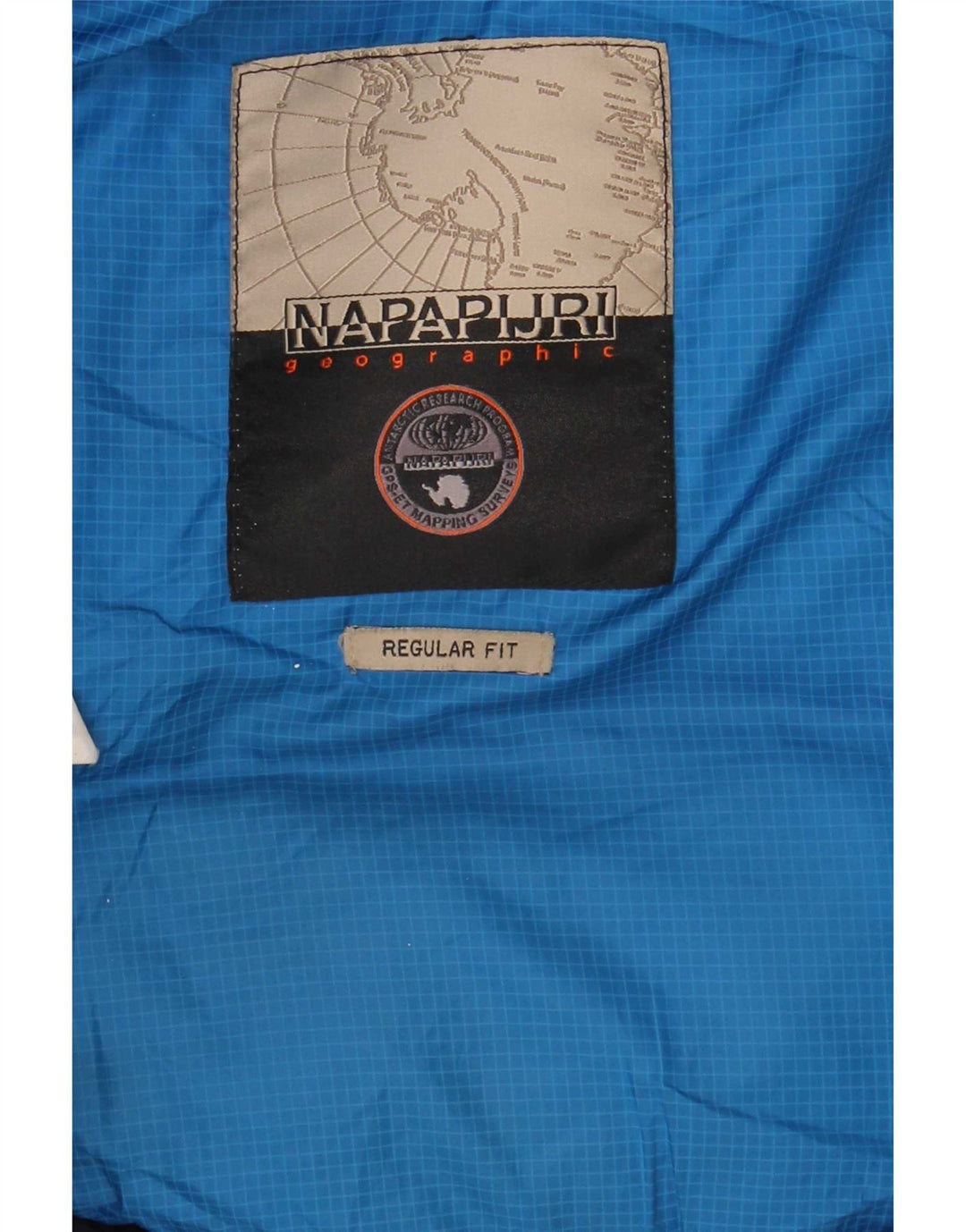 Napapijri Chaqueta acolchada de corte regular para hombre ES 38 Medium Azul marino Poliamida