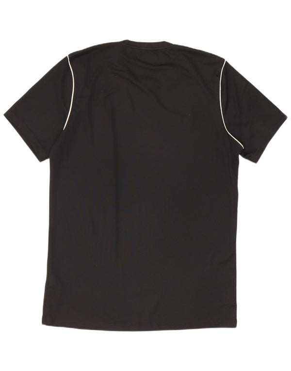 Nike Herre Dri Fit T-Shirt Top Medium Sort Polyester