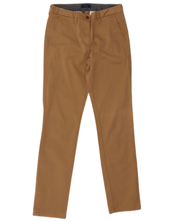 Spodnie damskie Gant Chino UK 12 Medium W28 L31 Beżowa bawełna