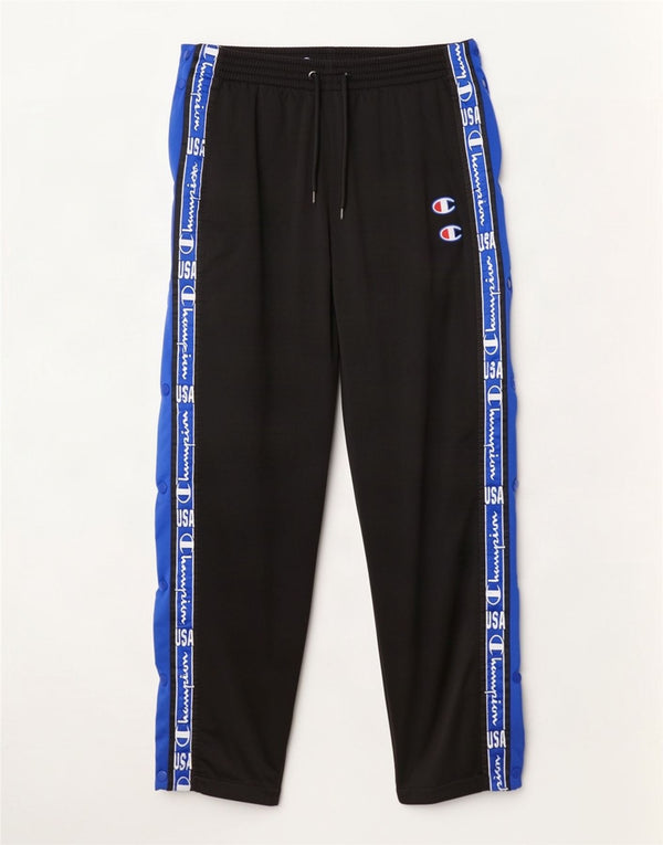 Champion Mens USA Graphic αθλητική φόρμα παντελόνι μεγάλο μαύρο χρώμα