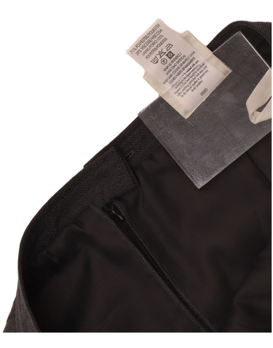 St. Bernard Womens Straight Skirt UK 14 Medium W28  Grey Polyester