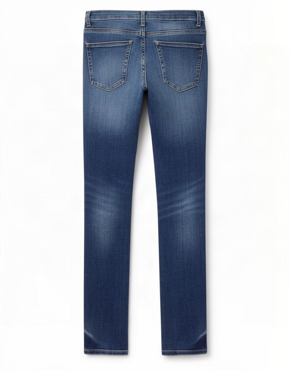 Zara Vaqueros Pitillo Mujer EU 34 2XS W24 L29 Algodón Azul