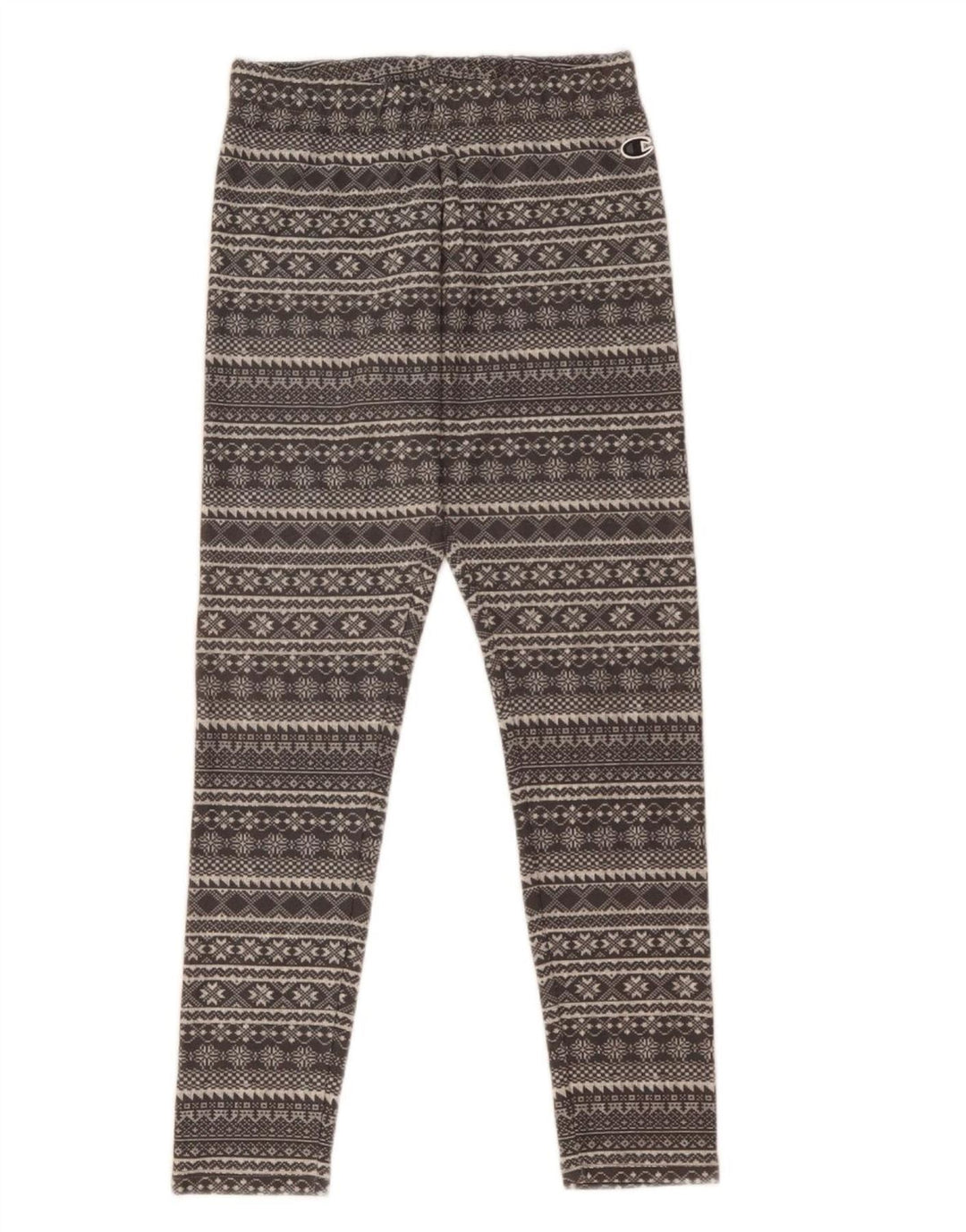 Leggings da donna Champion UK 8 Small Grey Fair Isle