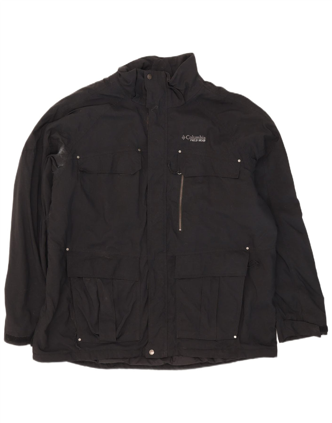 Columbia Herre Utility Jacket UK 44 2XL Sort Nylon