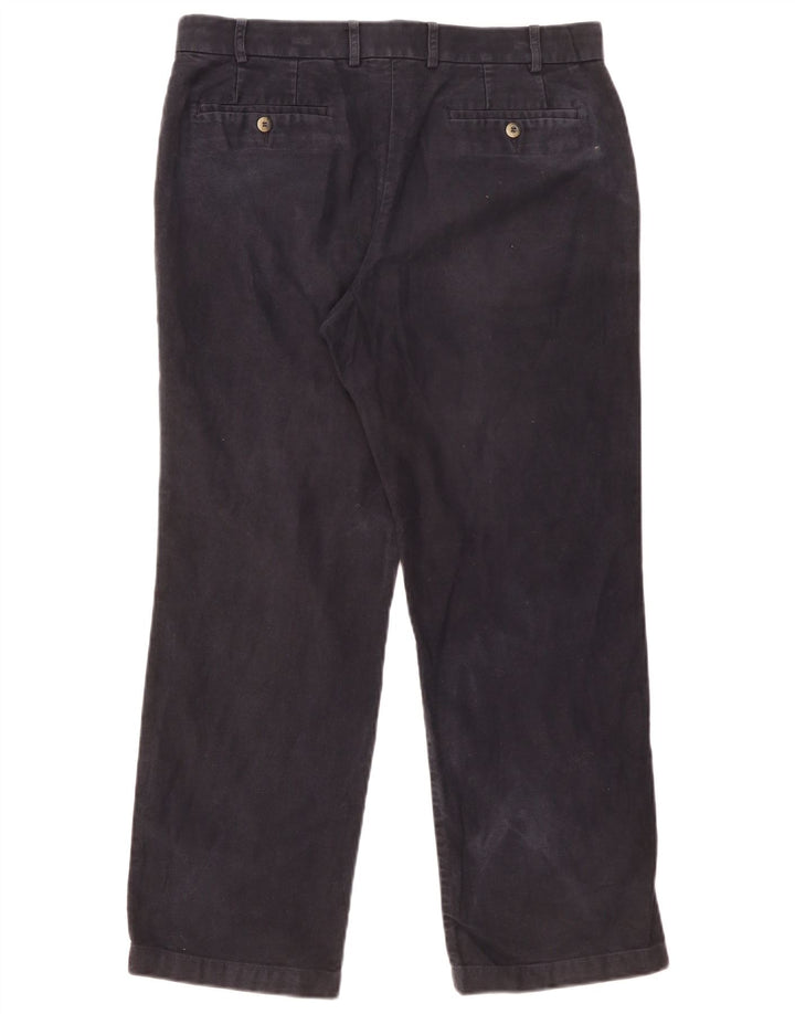 MARKS & SPENCER Herren Blue Harbour Chinohose W36 L29 Marineblau