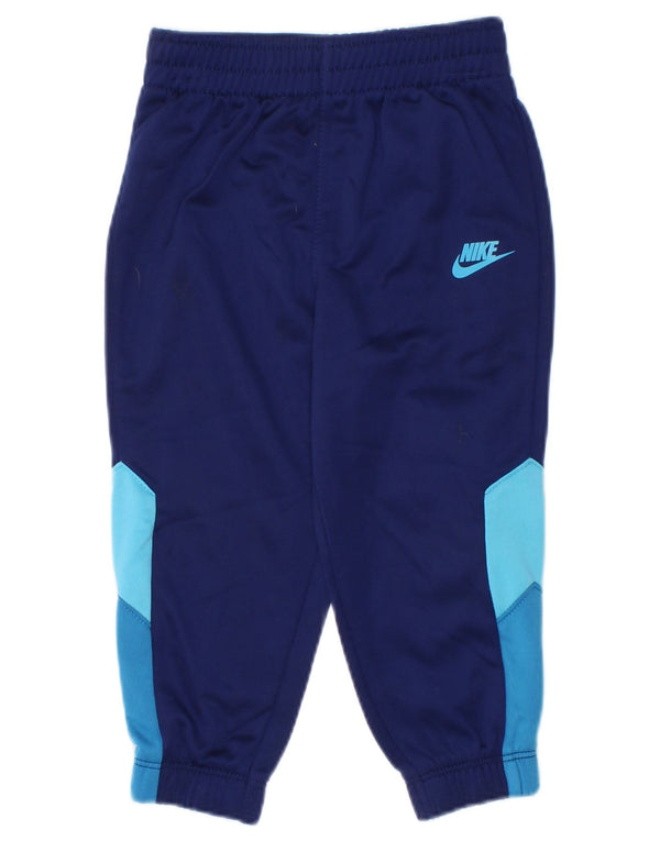 Nike - Pantalón de chándal para bebé niño (12-18 meses), color azul marino