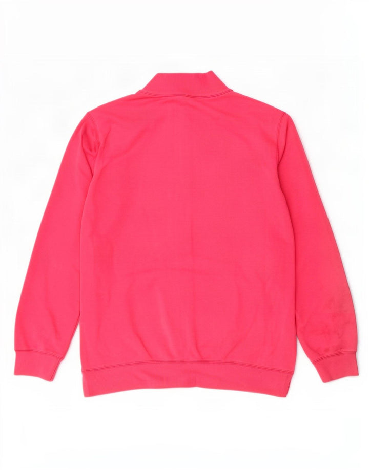 Champion Mens Tracksuit Top Jacket 2XL Pink Cotton