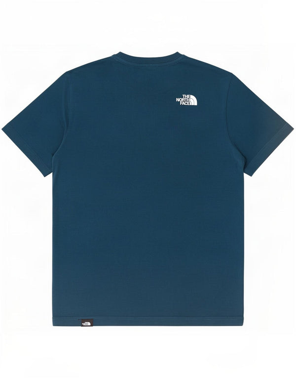 Camiseta The North Face Hombre Top Small Azul Marino Algodón