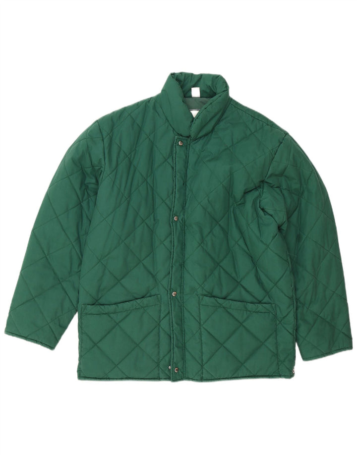 Fila Mens Magic Line Liner Jacket IT 50 Large Green Polyester