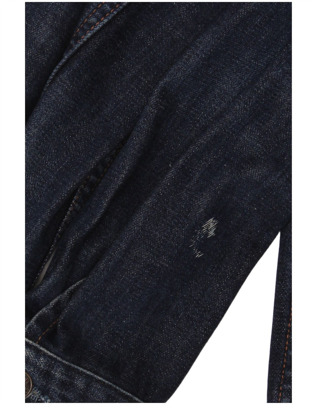 LEVI'S Girls Denim Jacket 9-10 Years Small  Navy Blue Cotton