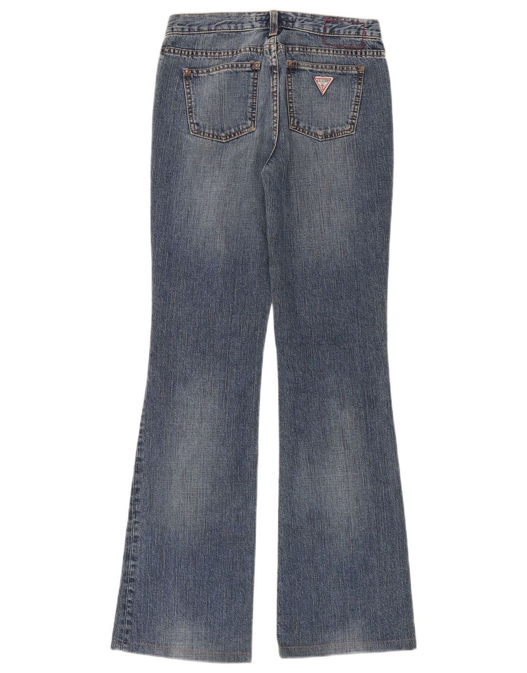 Guess Womens Flared Jeans W26 L32 Blue Cotton