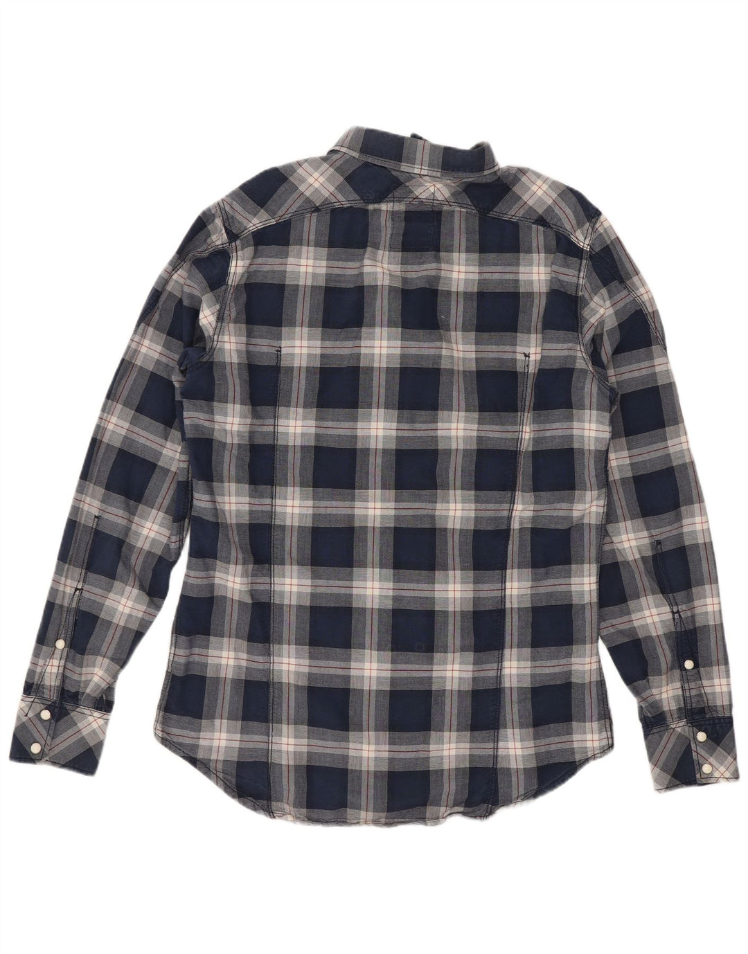 G-Star Chemise Western Homme Bleu Moyen Carreaux Coton