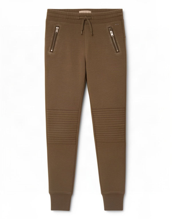 Pantaloni da tuta da donna Hollister Joggers UK 10 Small Khaki Cotton