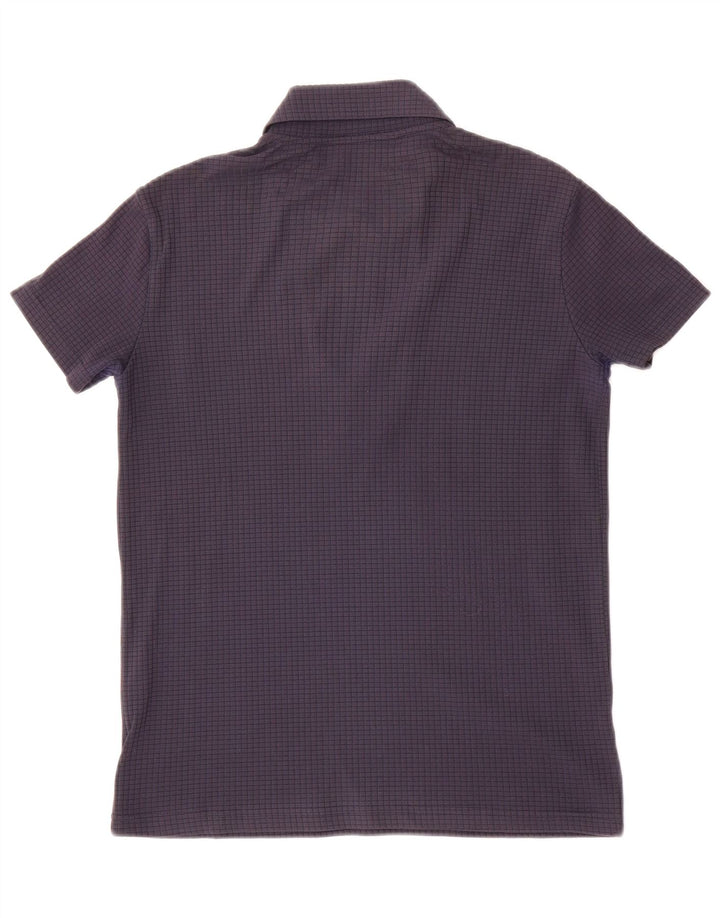 Armani Junior Jungen Poloshirt mit Reißverschluss, 5–6 Jahre, Marineblau, Polyamid