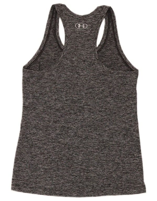 Under Armour Γυναικείο Heat Gear Γιλέκο UK 10 Small Grey Flecked