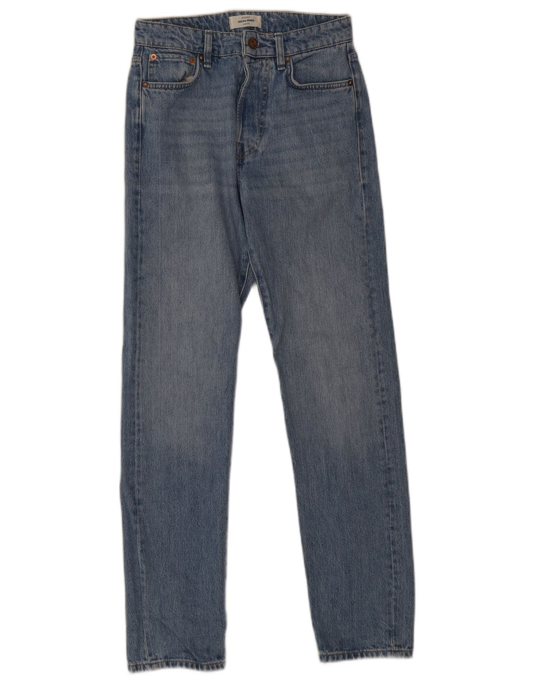 Jack & Jones Mens Slim Jeans W27 L32 Blue Cotton