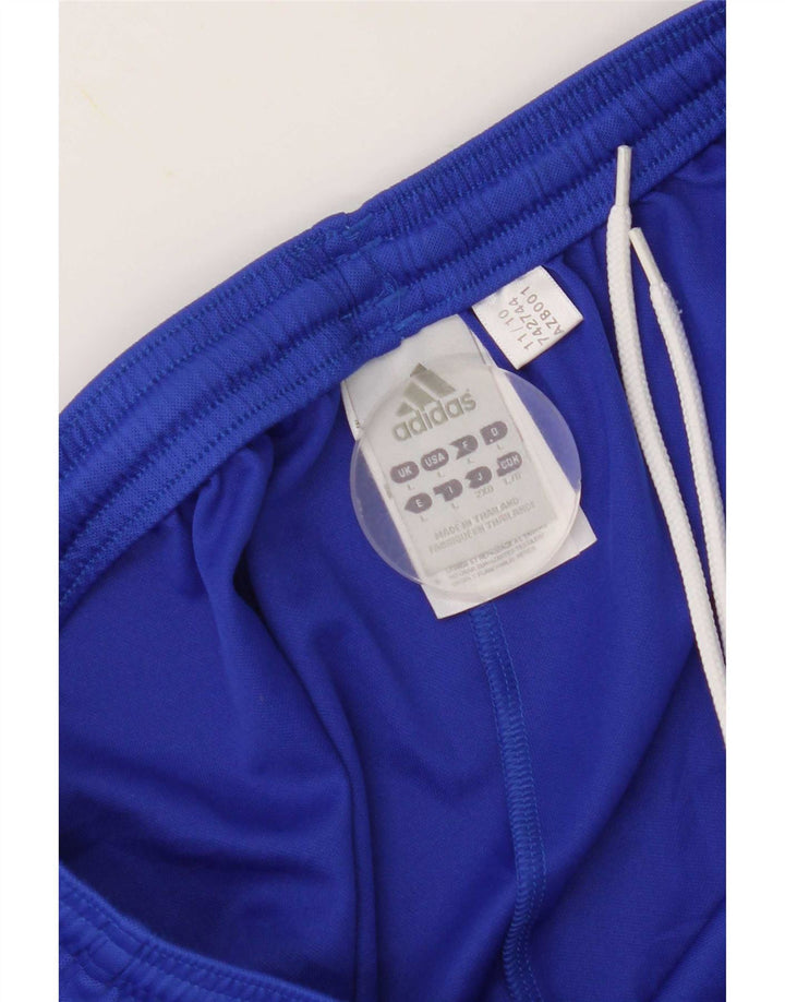 Adidas Mens Climalite sport rövidnadrág nagy kék poliészter