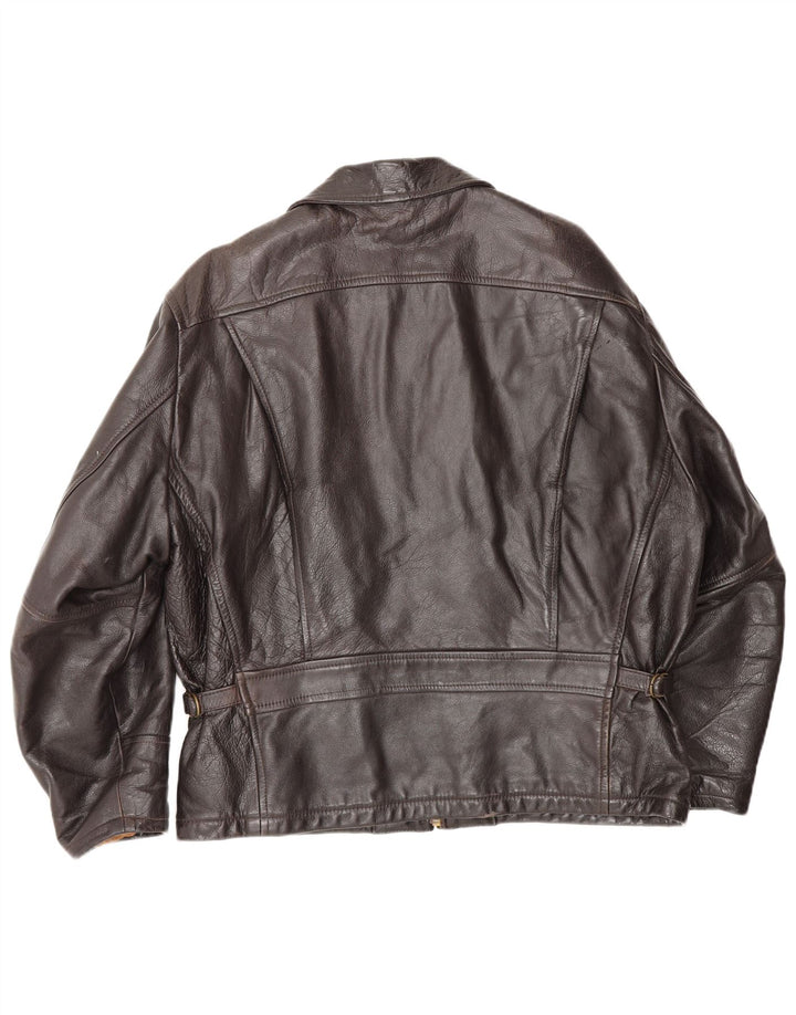 Stewart muška kožna jakna UK 40 Large Brown