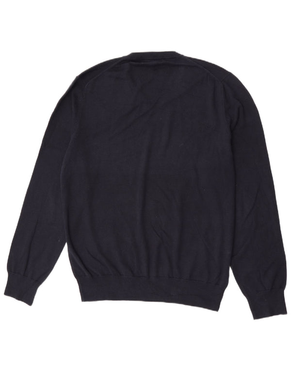 Marks & Spencer Pull col V pour homme Bleu marine Taille L