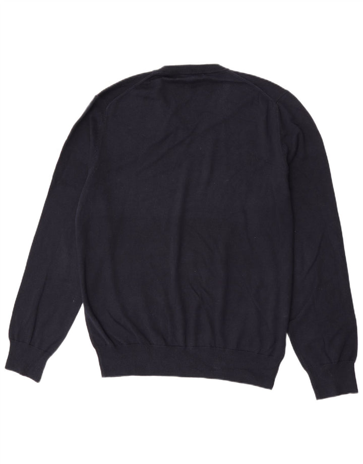 Marks & Spencer Pull col V pour homme Bleu marine Taille L
