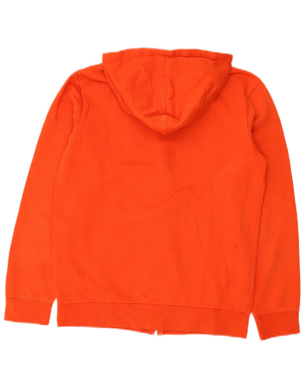 Maglione con cappuccio e zip grafica Champion per ragazzi 13-14 anni XL in cotone arancione