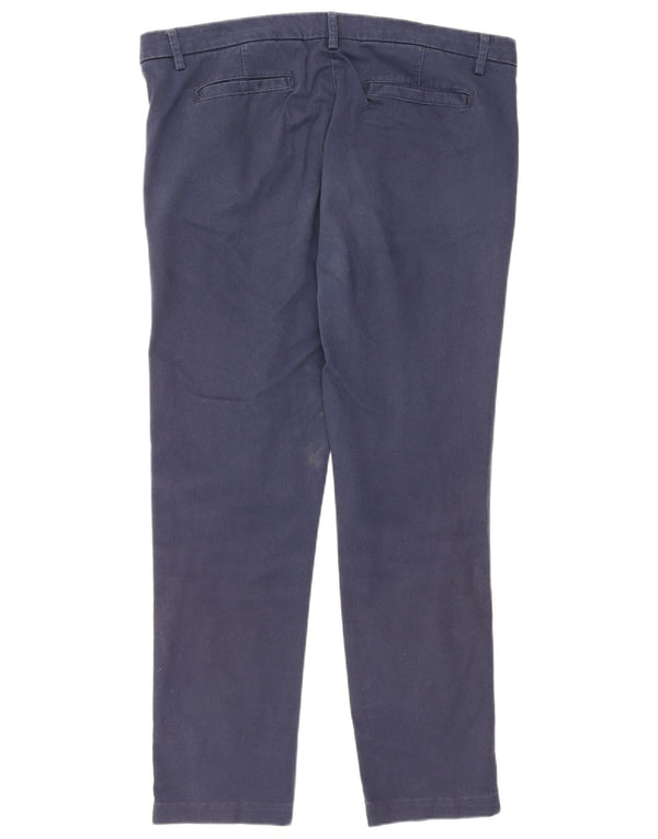 Mountain Warehouse Pantalon Chino Slim Femme UK 14 Large W36 L27 Bleu Marine