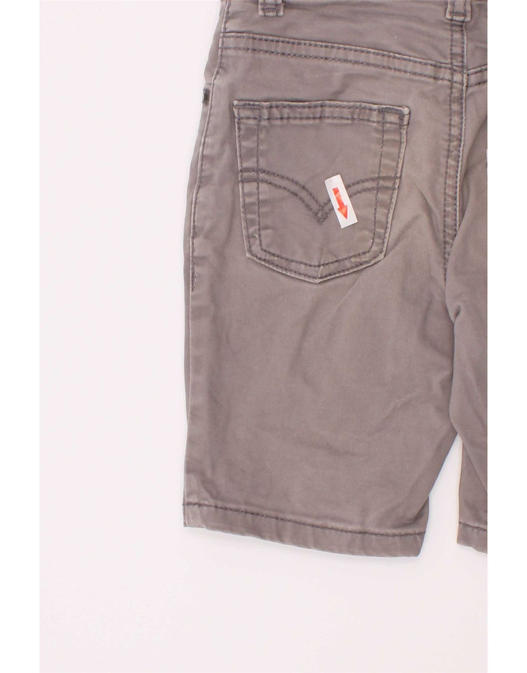 Levi's Boys 511 Slim Casual Shorts 6-7 Years W20 Grey Cotton