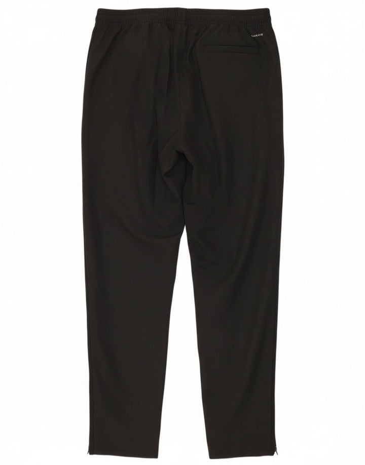 Adidas Mens Climalite Tracksuit Trousers Medium  Black Polyester