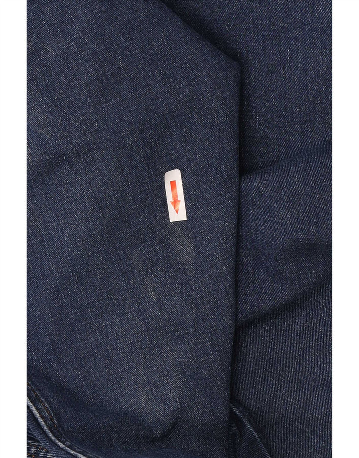 Wrangler Mens Texas Straight Jeans W42 L32 Blue Cotton