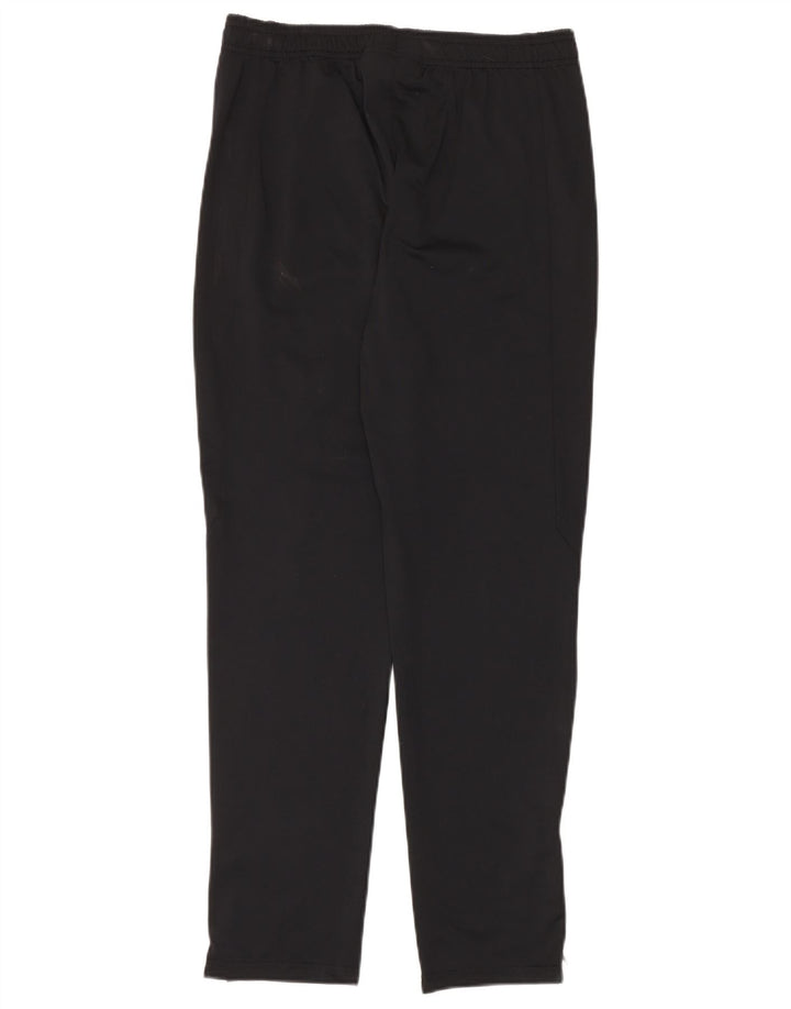 UNDER ARMOUR Boys Tracksuit Trousers 13-14 Years XL Black Polyester