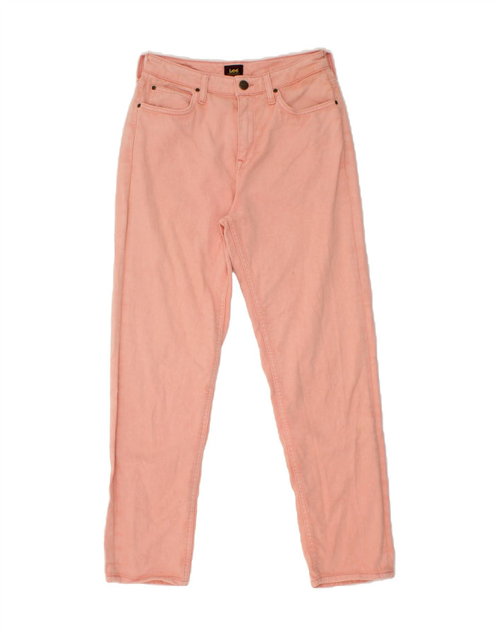 LEE Womens Carol Slim Jeans W28 L28 Pink Cotton Vintage Lee and Second-Hand Lee from Messina Hembry 