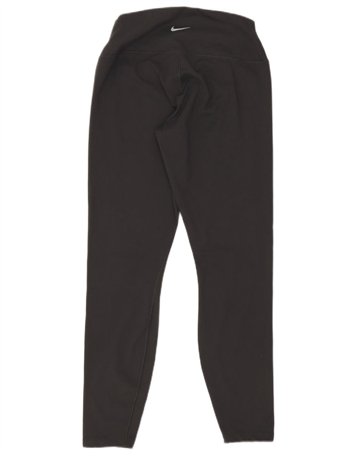 Leggings Nike Dri Fit Crop da donna UK 12 medio nero poliestere