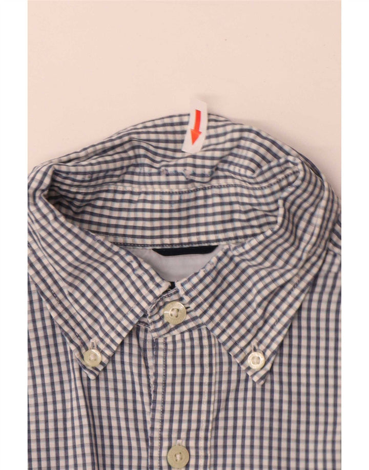 Ανδρικό πουκάμισο Nautica, μεσαίο μπλε βαμβακερό Gingham