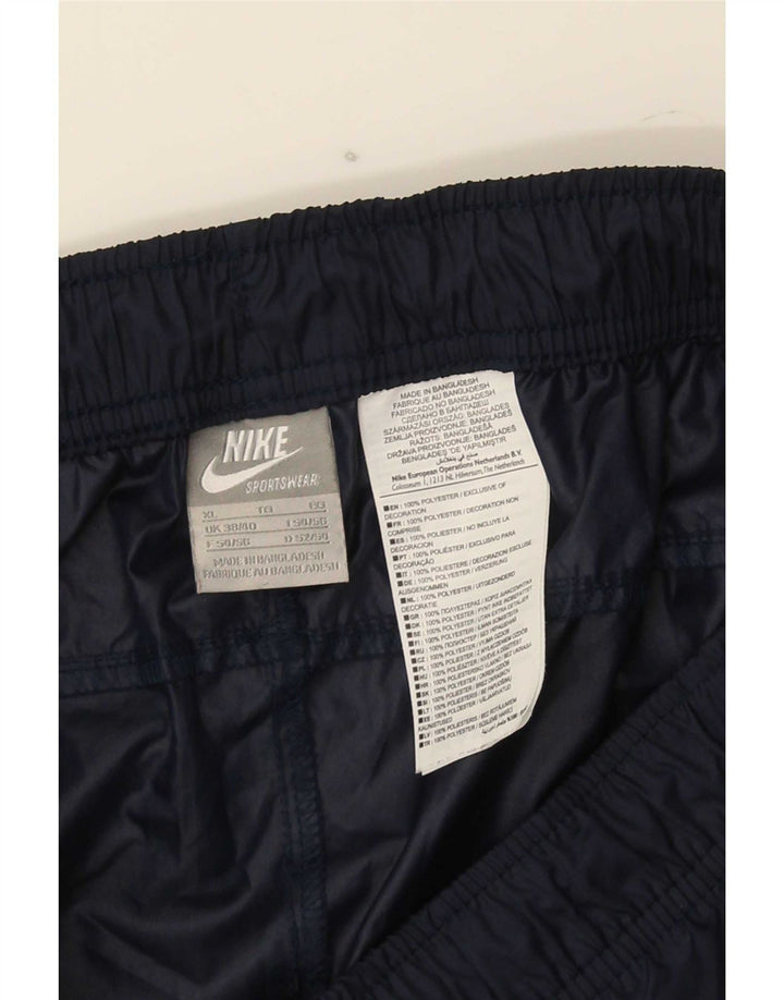 Nike Mens Sport Shorts XL Navy Blue Polyester
