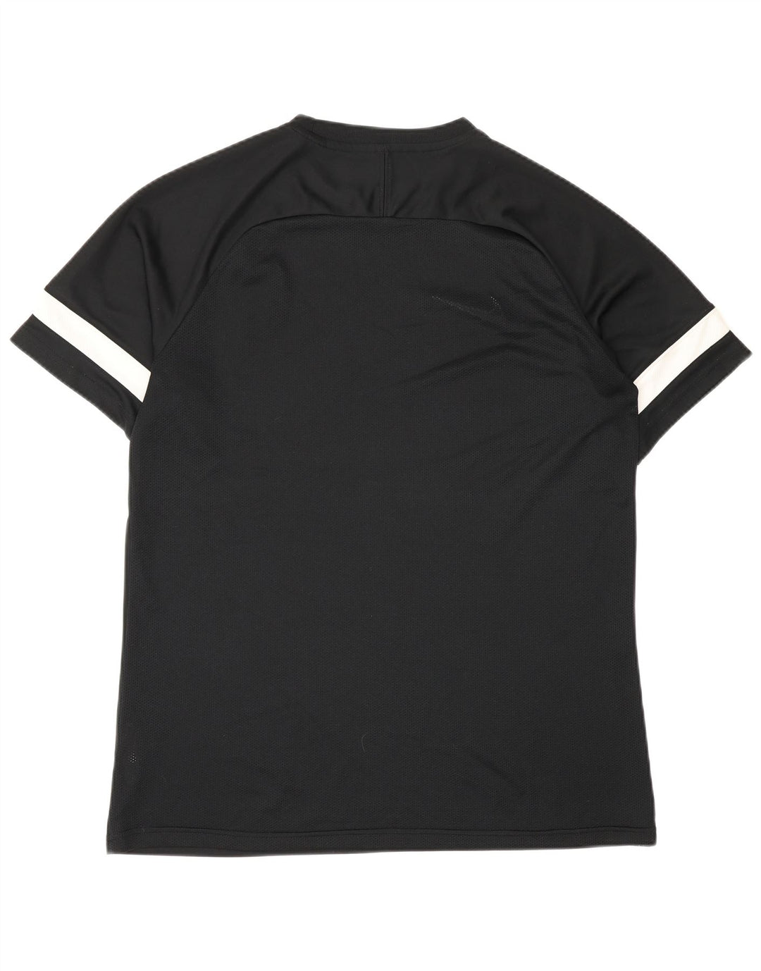 Nike Mens Dri Fit T-Shirt Top Large Black Colourblock Polyester