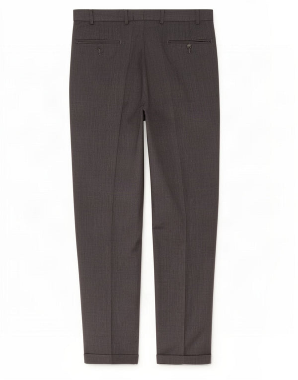 Marks & Spencer Herren-Anzughose mit Pegged-Anzug, W36, L33, graue Wolle