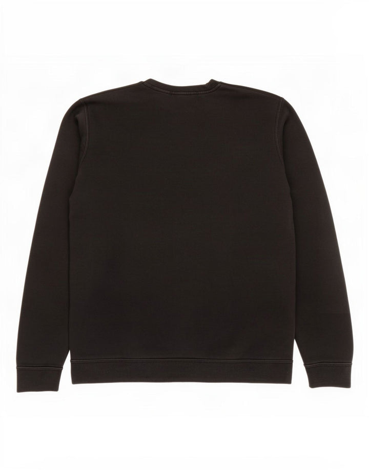 Felpa Nike Uomo Maglia Media Cotone Nero