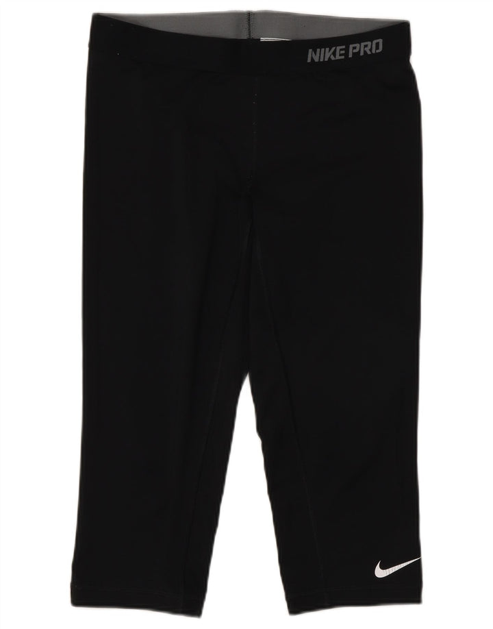 Leggings Capri Nike pentru femei UK 12 Medium Negru