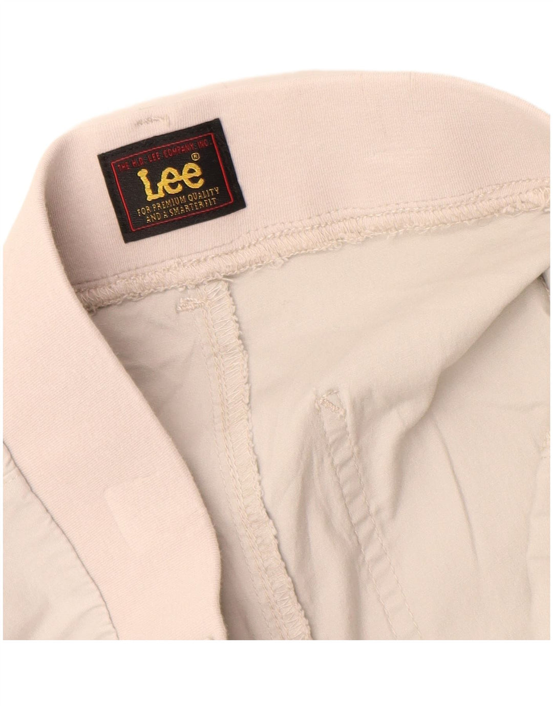 Lee Womens Chino Shorts W34 Large Beige