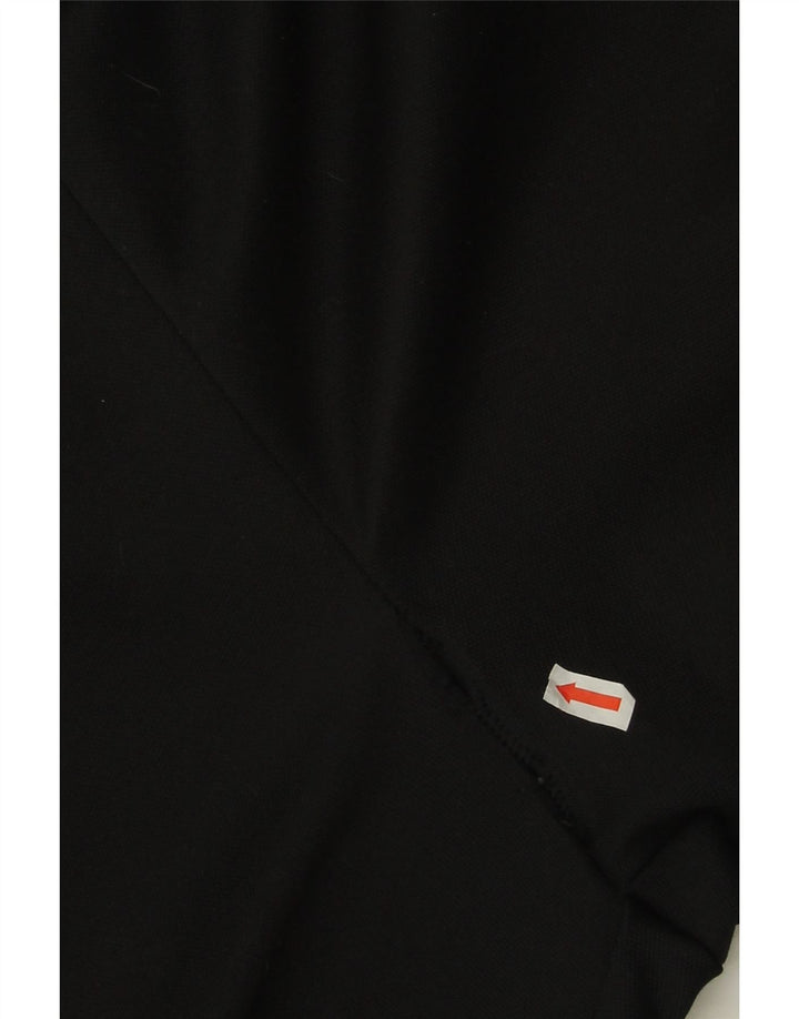 Pantaloni da tuta da uomo Adidas Large neri in poliestere