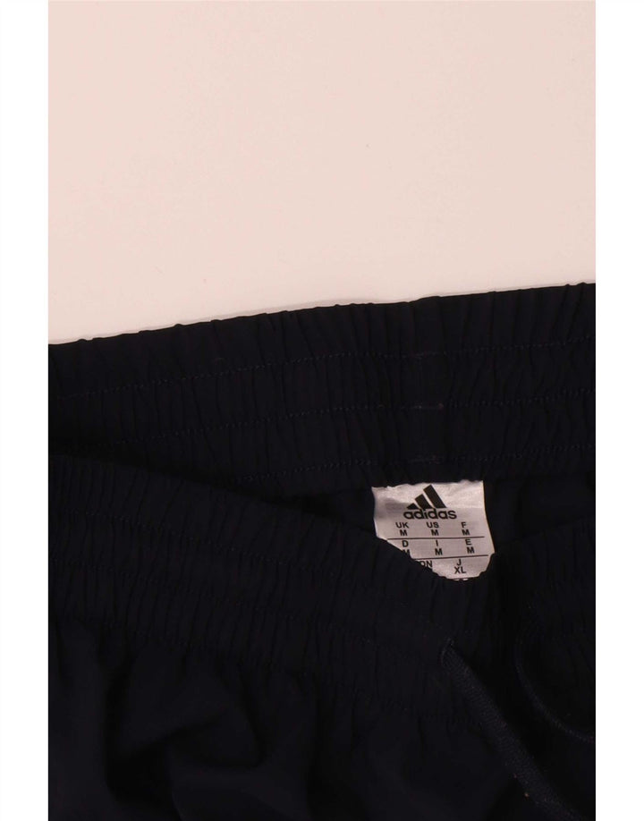 Adidas Pantalon de survêtement pour homme Bleu marine moyen Polyester