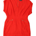 Abito tubino da donna French Connection UK 16 Grande poliestere rosso