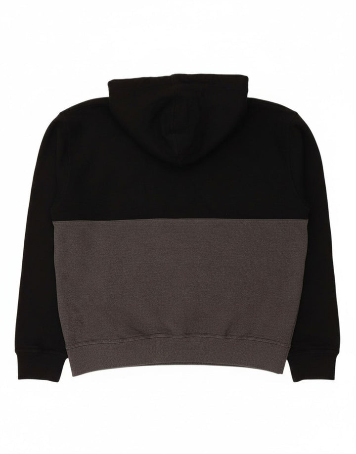 CHAMPION moletom com capuz masculino XL preto colorblock algodão